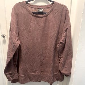 3 for $15!! - Purple Crew Neck Sweatshirt -heathered- Size XL